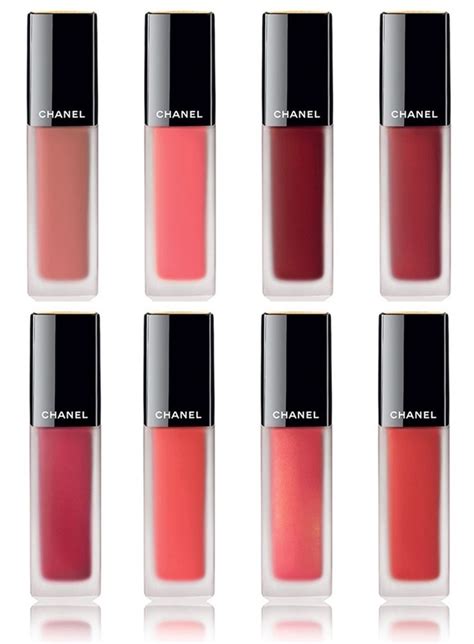 chanel allure ink 色号对比|ROUGE ALLURE INK Matte liquid lip colour 206.